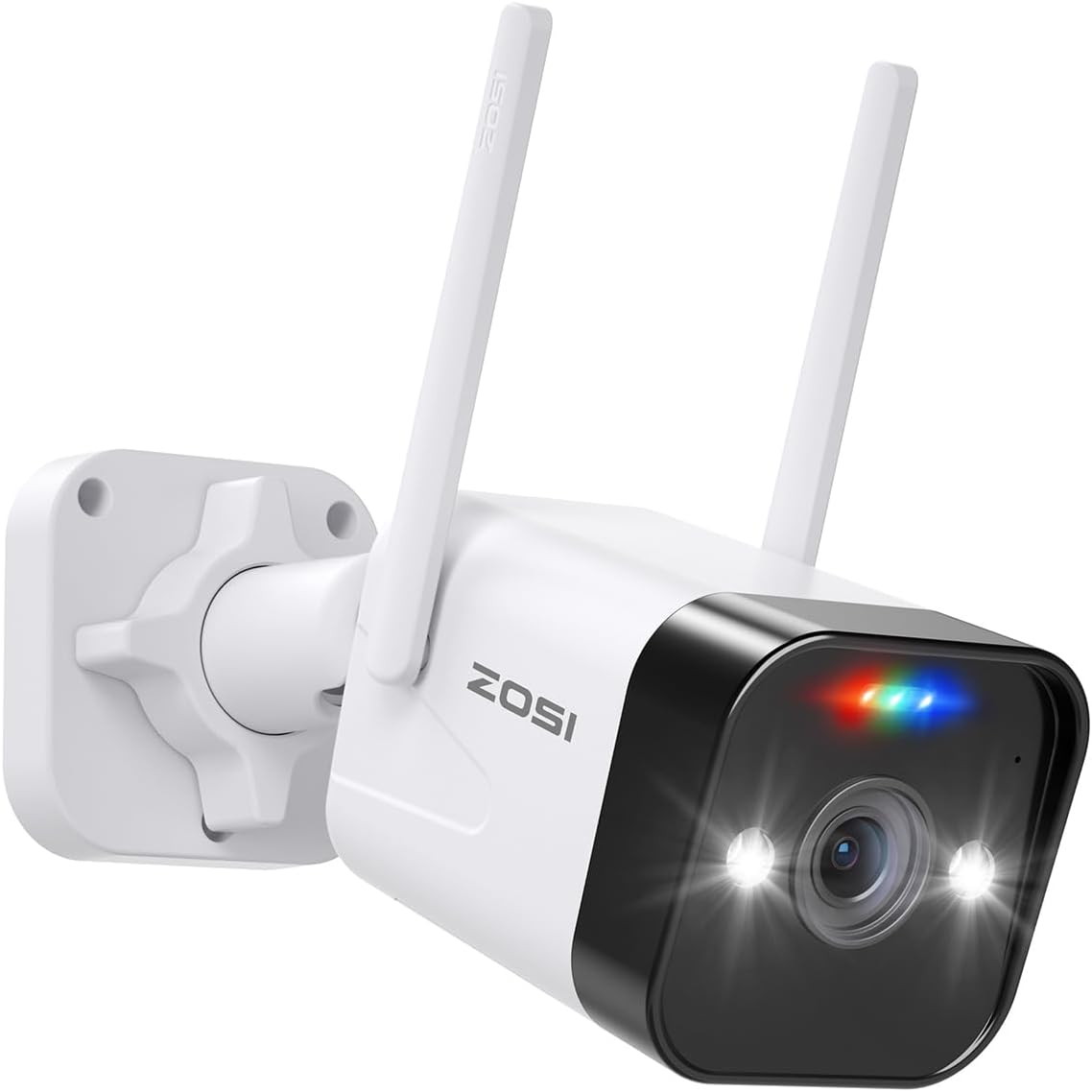 ZOSI 2.5K WiFi Security Camera with Person Vehicle Detection, 4MP CCTV Camera Ou...