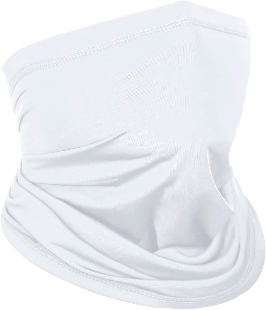 Achiou Cooling Neck Gaiter Face Cover Scarf, UV Protection Mask for Men and Wome...