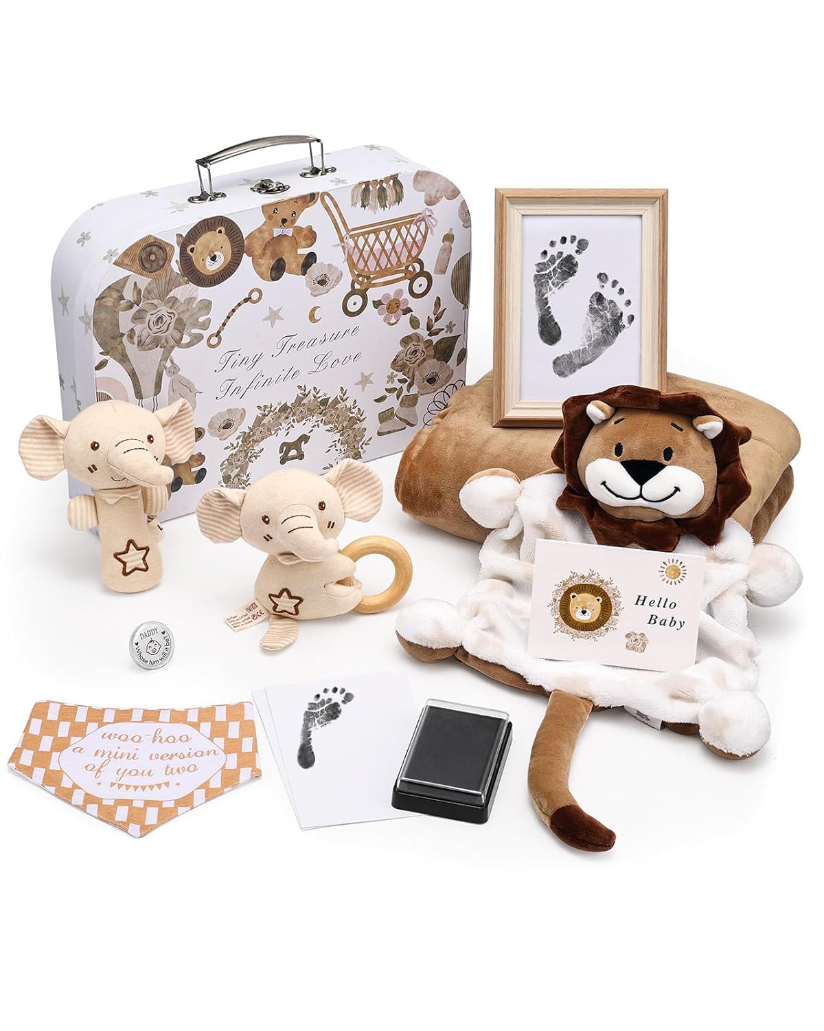 Lictin Baby Shower Gifts, Special Newborn Baby Gifts Basket, Unique Unisex Baby...