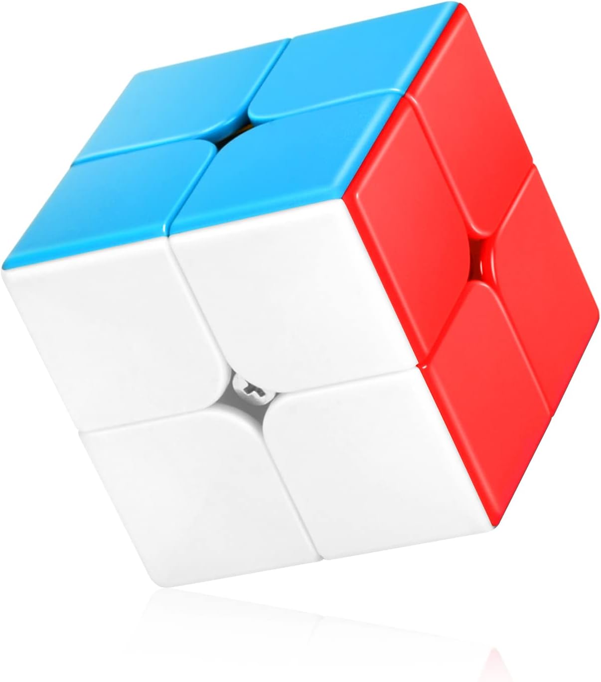 TOYESS Speed Cube 2x2 Stickerless, Smooth Magic Cube 2x2x2, Professional Puzzle...