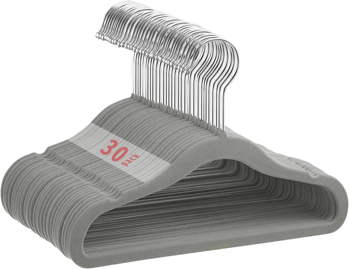 MangoKit Non-Slip Kids Velvet Hangers, Ultra-Slim Space Saving Baby Velvet Coat...