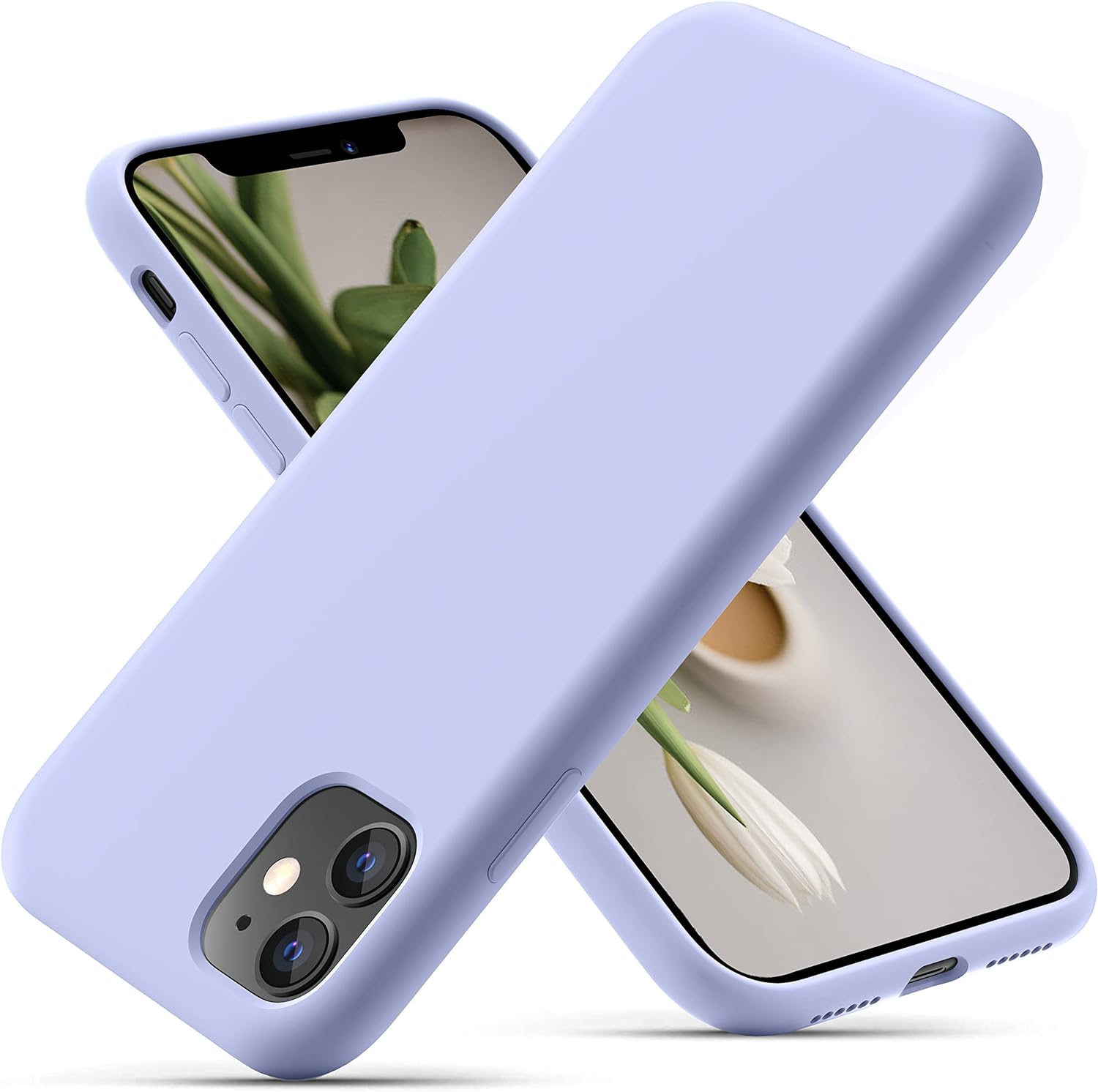 OitiYaa Silicone Case Compatible with iPhone 11 Case 6.1 Inch, Soft Ultra Slim P...