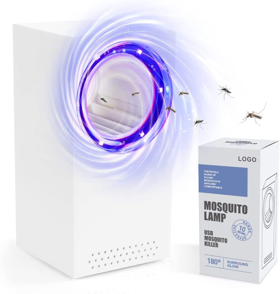 Mosquito Killer, Fly Zapper with UV Light Indoor Insect Killer for Mosquitoes, P...