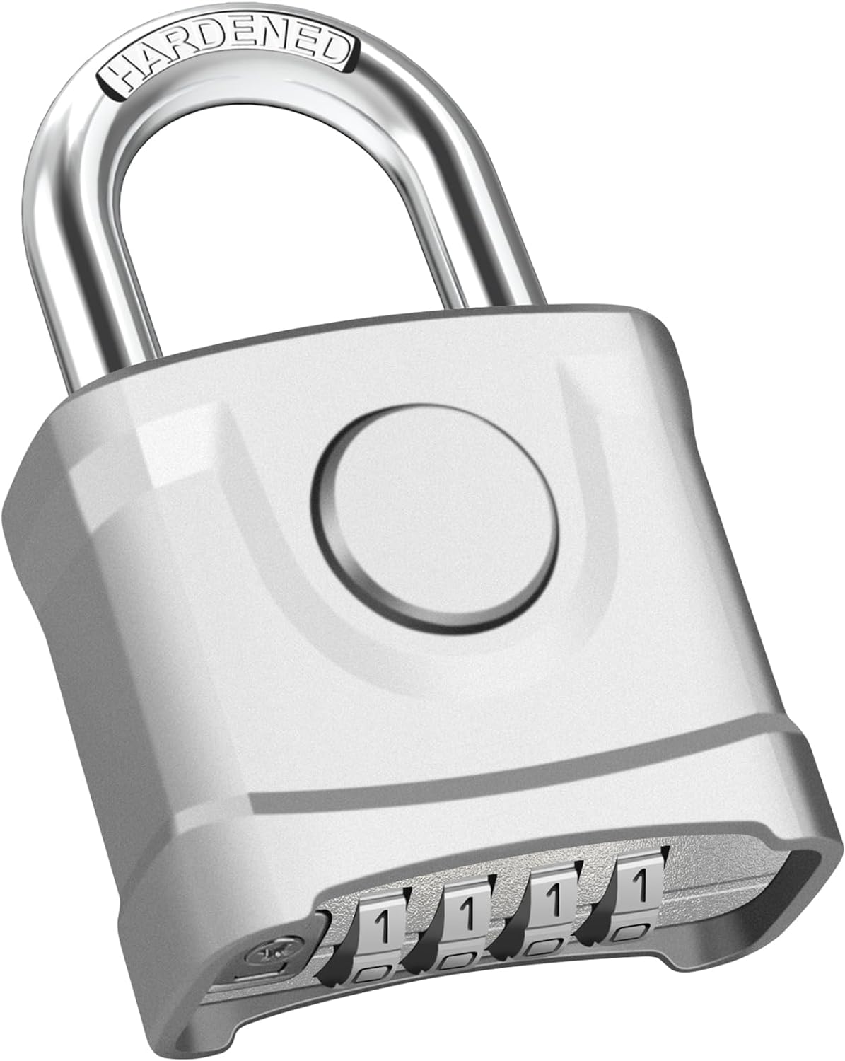 Diyife Heavy Duty Combination Padlocks, [Weatherproof Outdoor] Large 4 Digit Cod...