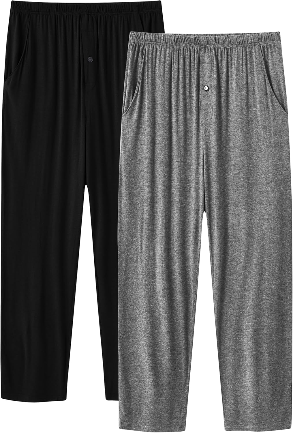 MoFiz Men's Pyjamas Bottoms Trousers Super Soft Modal Lounge Sleep Pants with Po...
