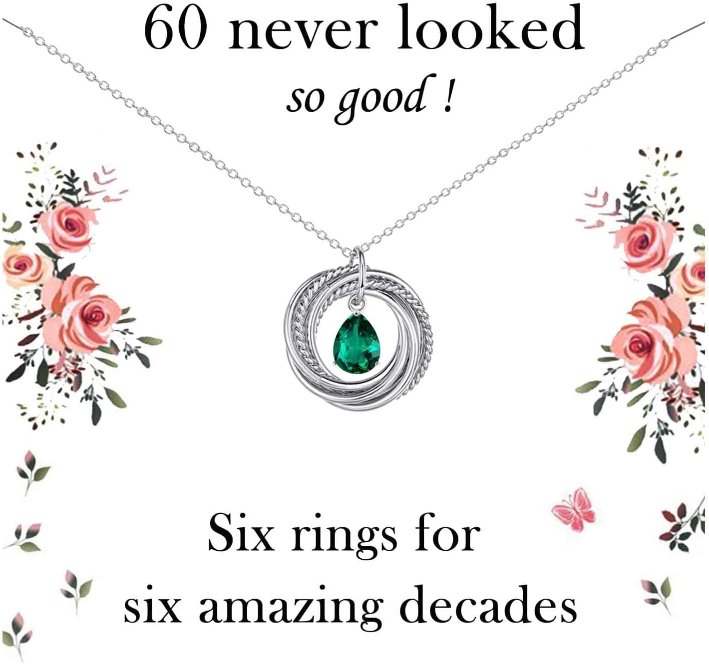 VOSAP 30th 40th 50th 60th 70th Birthday Gifts for Women, Best Friend Birthday Gi...