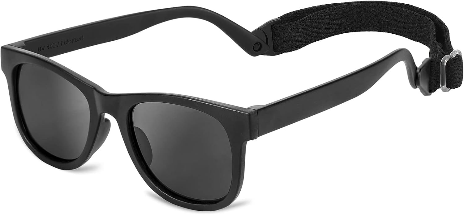 Hifot Kids Sunglasses Boys Girls, UV Protection Polarized Baby Sunglasses, Rubbl...