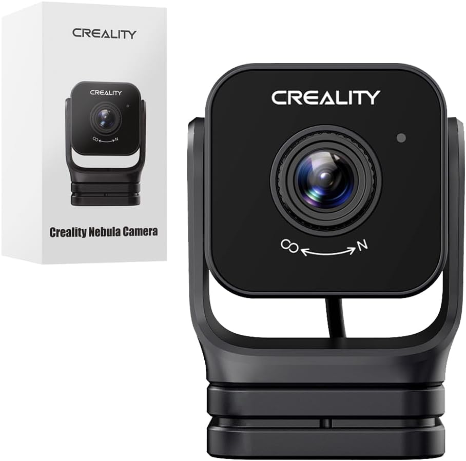 Creality Official Nebula Camera, 3D Printer Camera with Night Vision 24-Hour Rem...