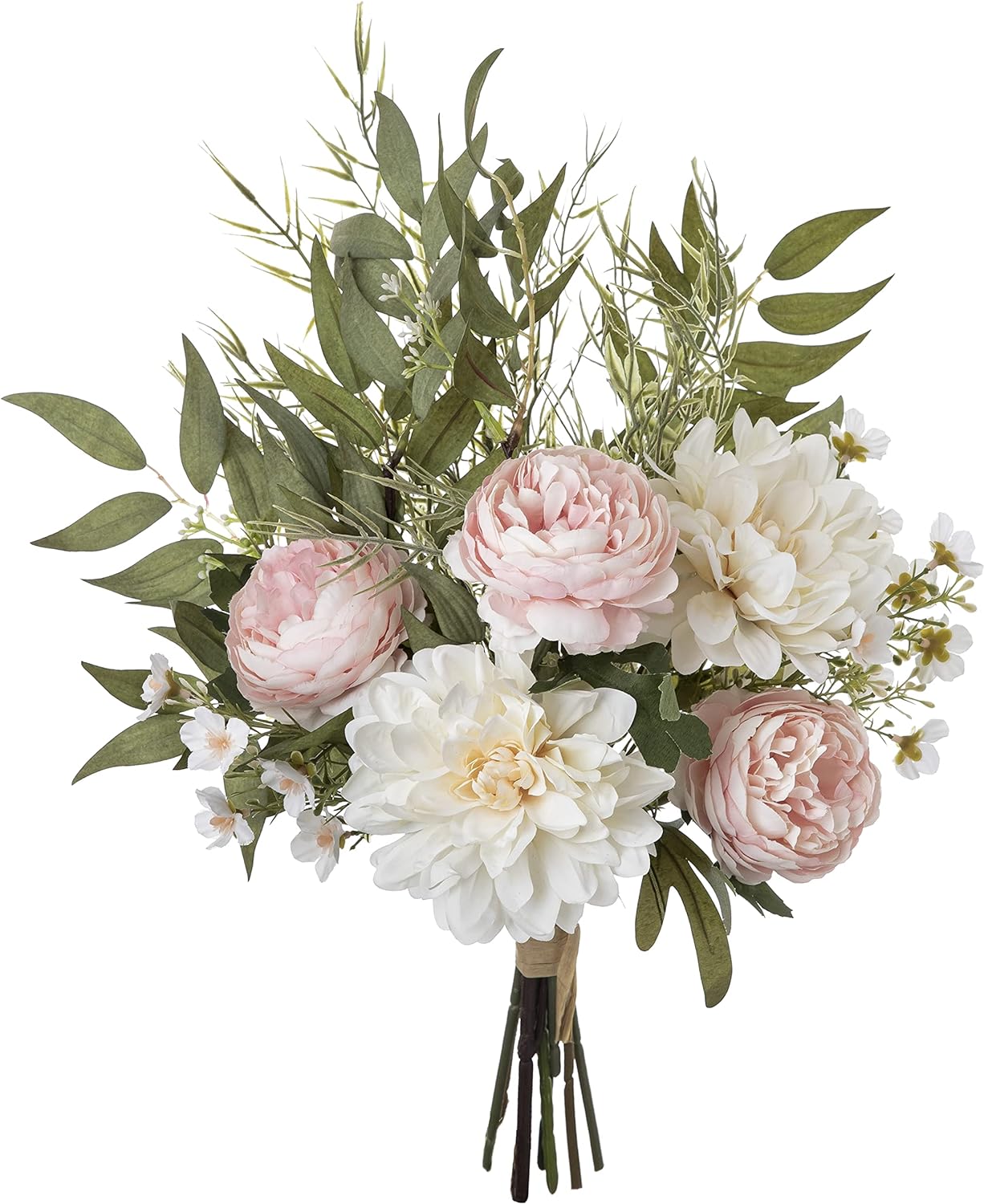 KIRIFLY Artificial Fake Flowers Plants Silk Flower Arrangements Wedding Bouquets...
