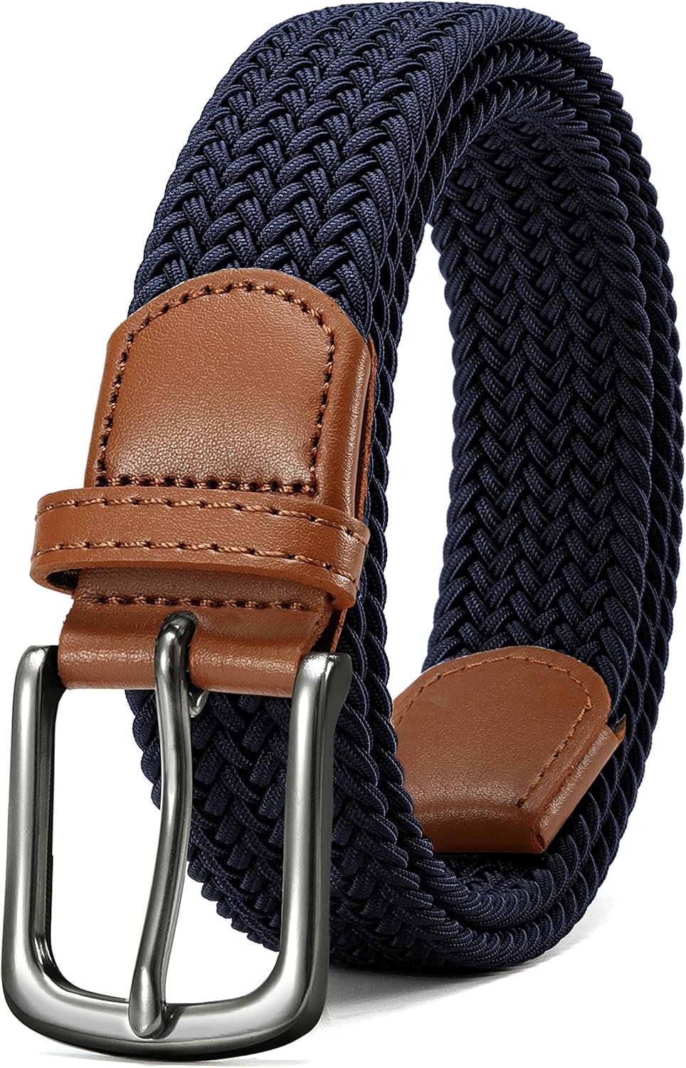 CHAOREN Elastic Belts for Men - Elasticated Belt Men 1 3/8" for Golf Trousers -...