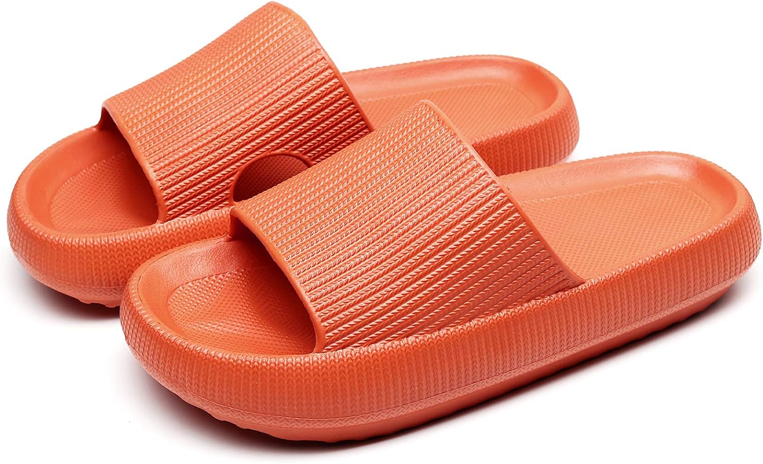 rosyclo Cloud Slippers for Women and Men, Pillow House Slippers Shower Shoes Ind...