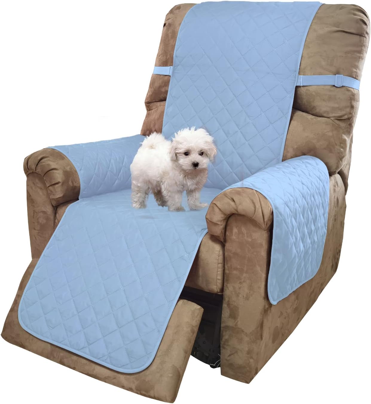 U-NICE HOME Recliner Chair Covers Reversible Chair Cover Pet Covers for Dogs wit...