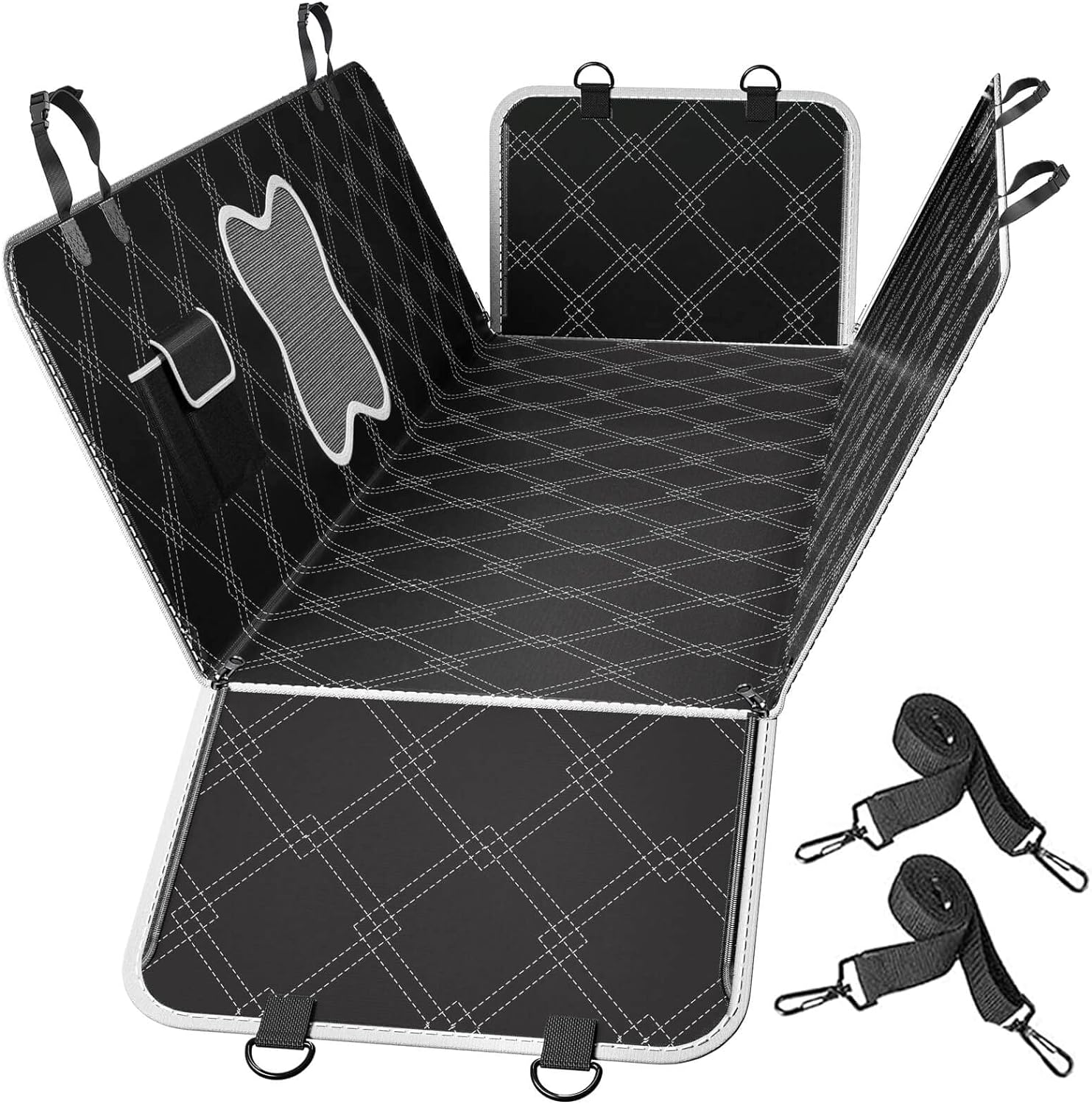 Dog Car Seat Cover, Special Back Seat Protector fo...