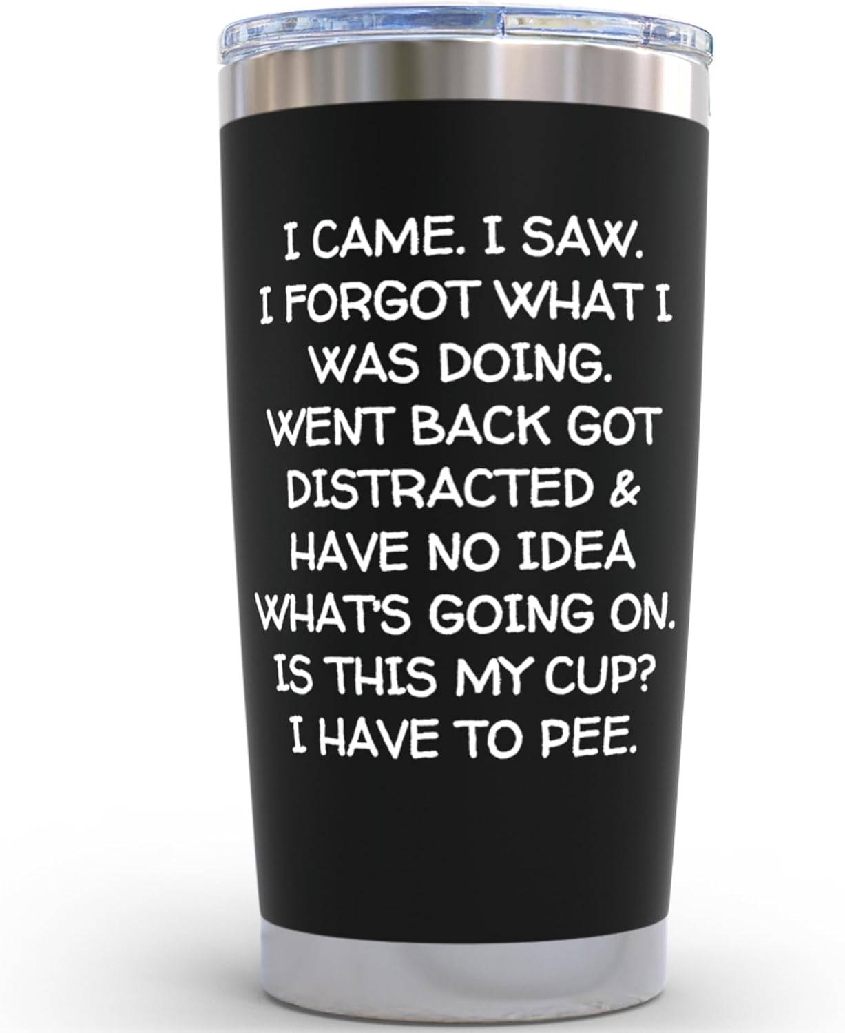 KLUBI Birthday Gifts for Women, Special Tumbler I Came I Saw I Forgot 20oz, Uniq...