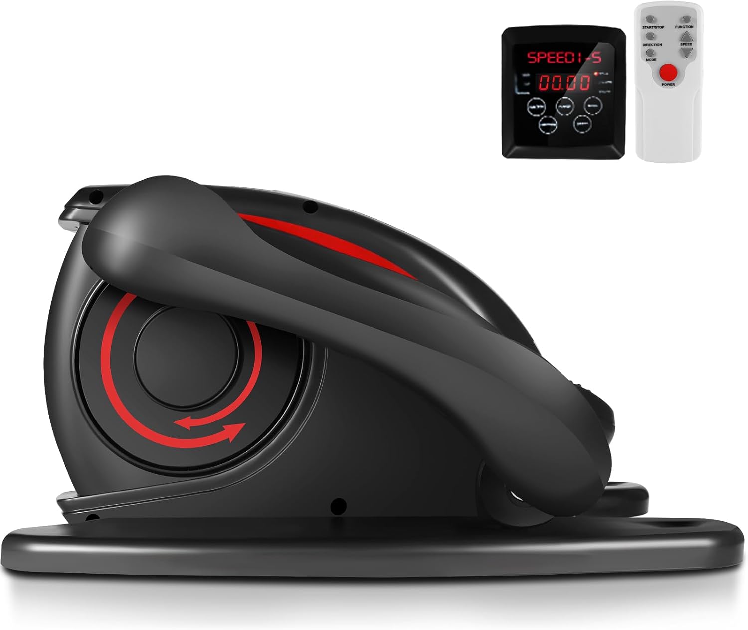 ANCHEER Under Desk Elliptical, Electric Ellipse Leg Exerciser While Sitting for...