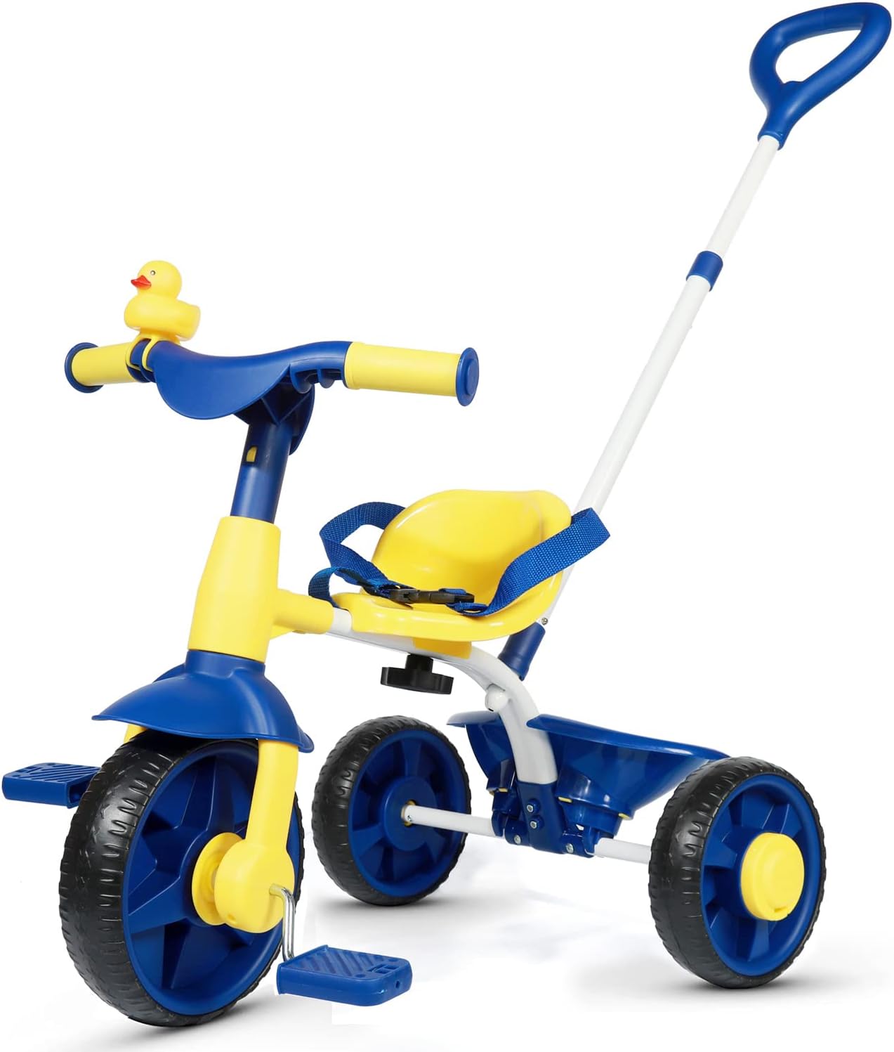 KRIDDO 2 in 1 Kids Tricycles Age 18 Month to 3 Yea...