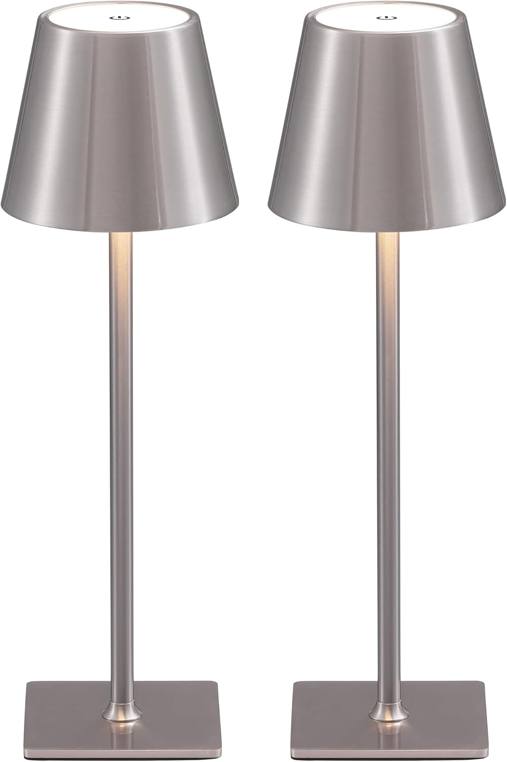 KDG 2 Pack Cordless Table Lamp,Portable LED Desk Lamp, 5000mAh Battery Operated,...