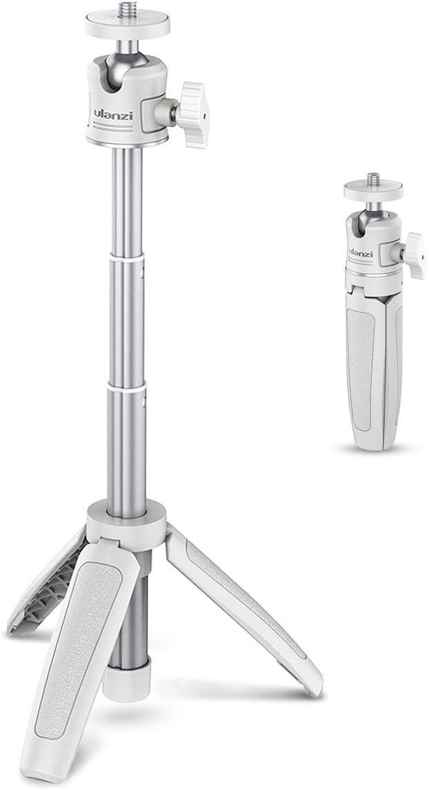 ULANZI Extension Pole Tripod, Mini Selfie Stick Tripod Stand Handle Grip for iPh...