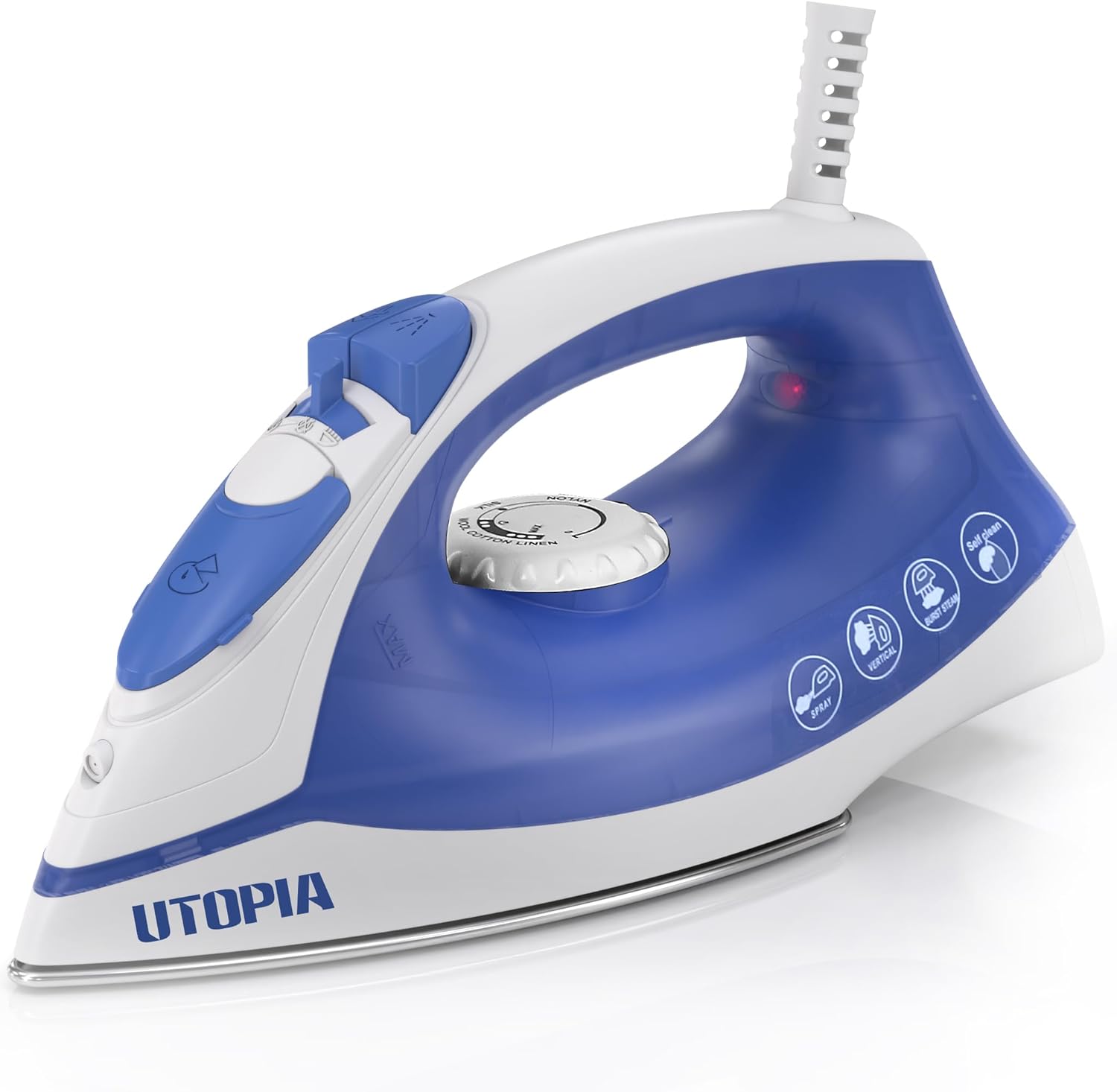 Utopia Home Steam Iron, Special Clothes Iron with...