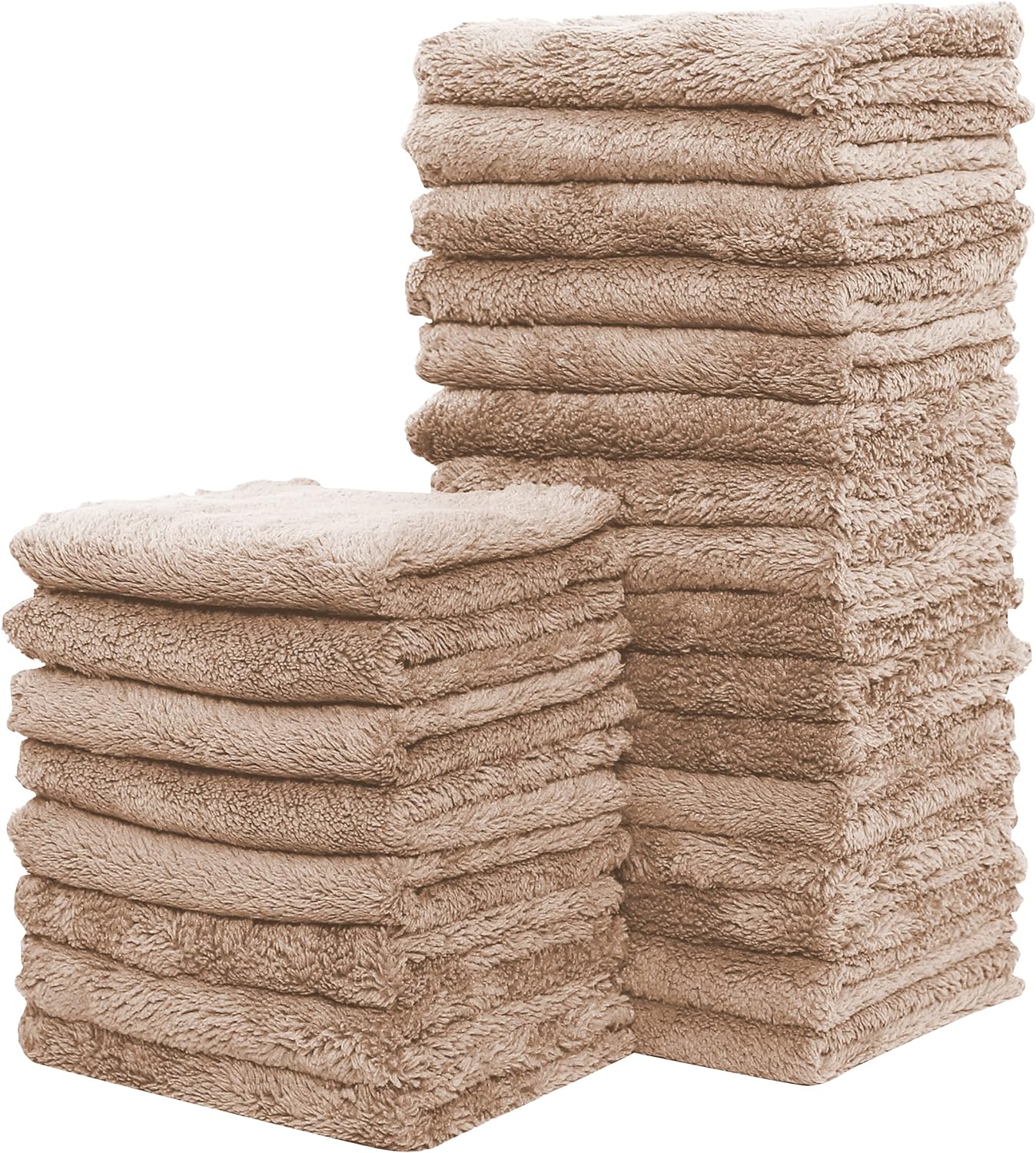 24 Pack Kitchen Dishcloths - Does Not Shed Fluff -...