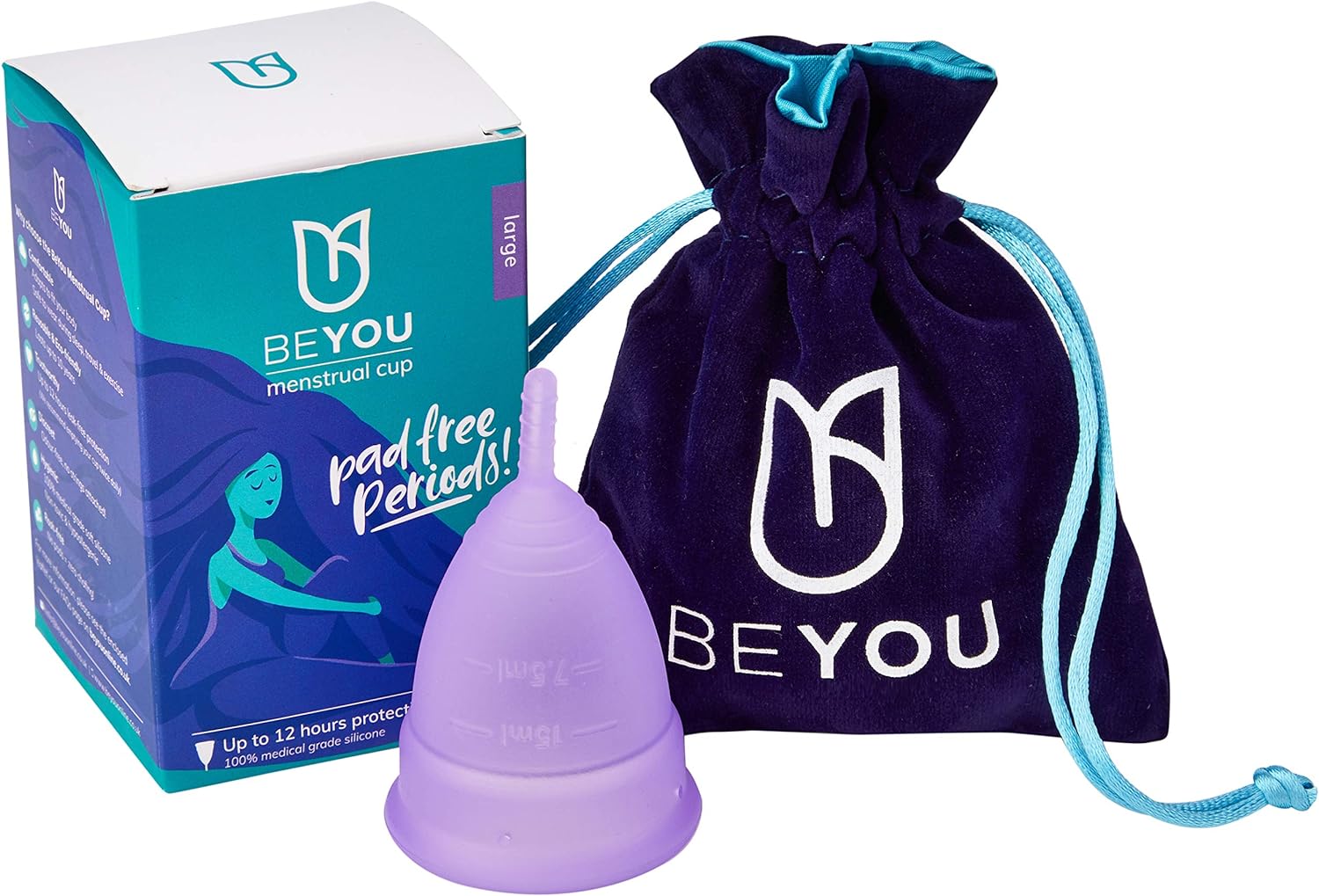 BeYou Menstrual Cup | Women’s Health Top 10 | Period Cup | Eco-Friendly Tampon A...