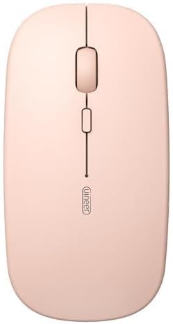 Uineer Bluetooth Mouse, Rechargeable Bluetooth (BT 5.2+3.0) Wireless Mouse, Sile...