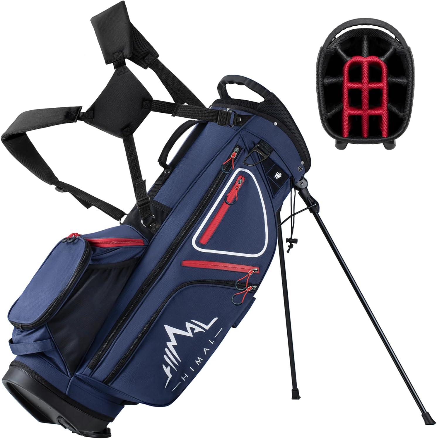 14 Way Golf Stand Bag, Golf Bags for Men with Stand, Top Dividers Ergonomic with...