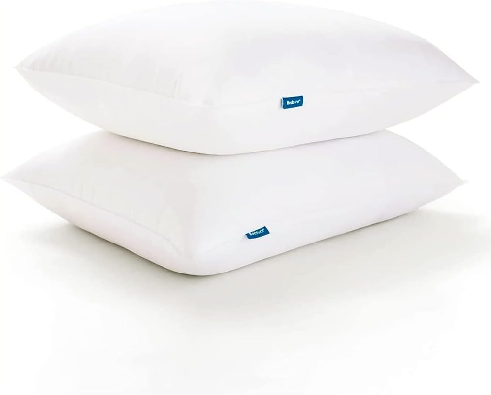 Bedsure Pillows King Size Set of 2 - King Size Bed Pillows for Sleeping, Hotel Q...