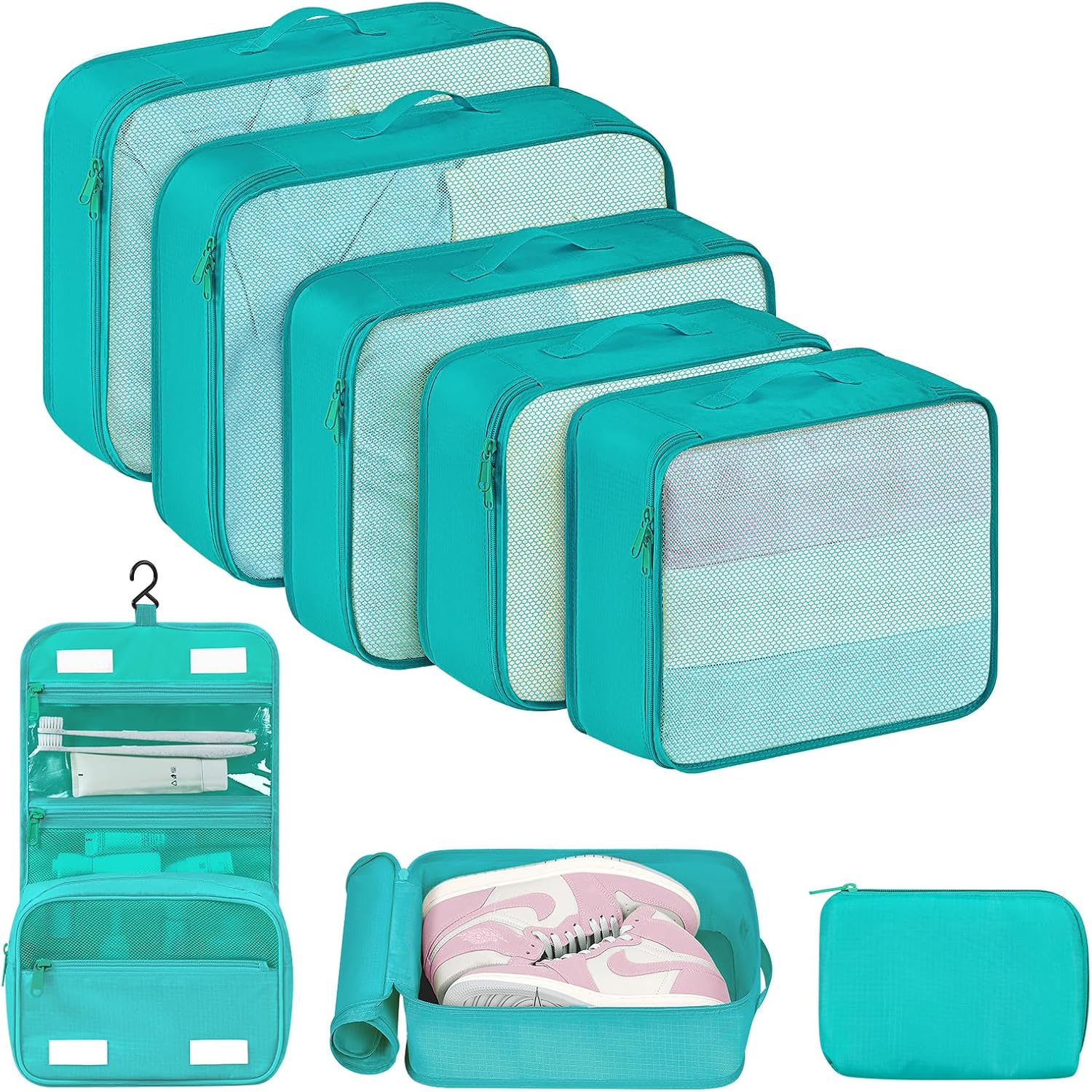 DIMJ Packing Cubes for Travel, Special Travel Pack...