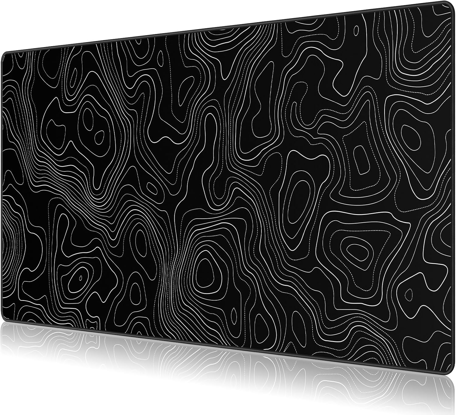 JIALONG Gaming Mouse Pad, Large Desk Pad, Office Desk Mat with Anti-slip Base, A...