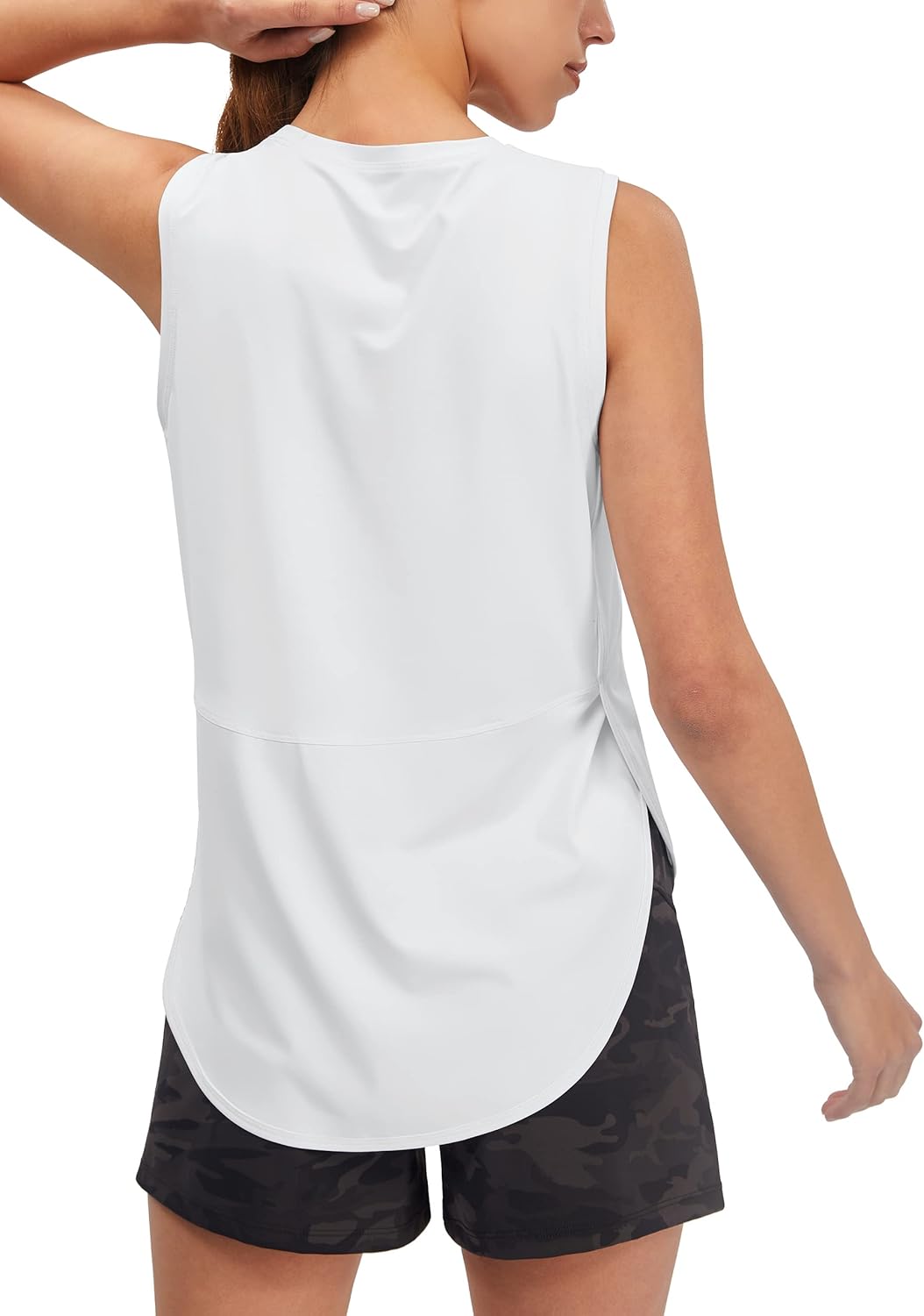JOYSPELS Ice Silk Workout Tank Tops for Women Cool-Dry Sleeveless Loose Fit Yoga...