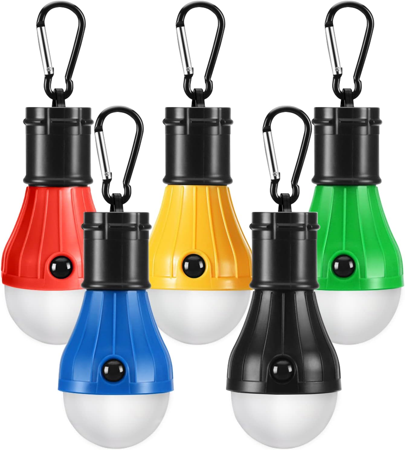 PEMOTech Camping Lights [5 Pcs], 4 Lighting Modes,...
