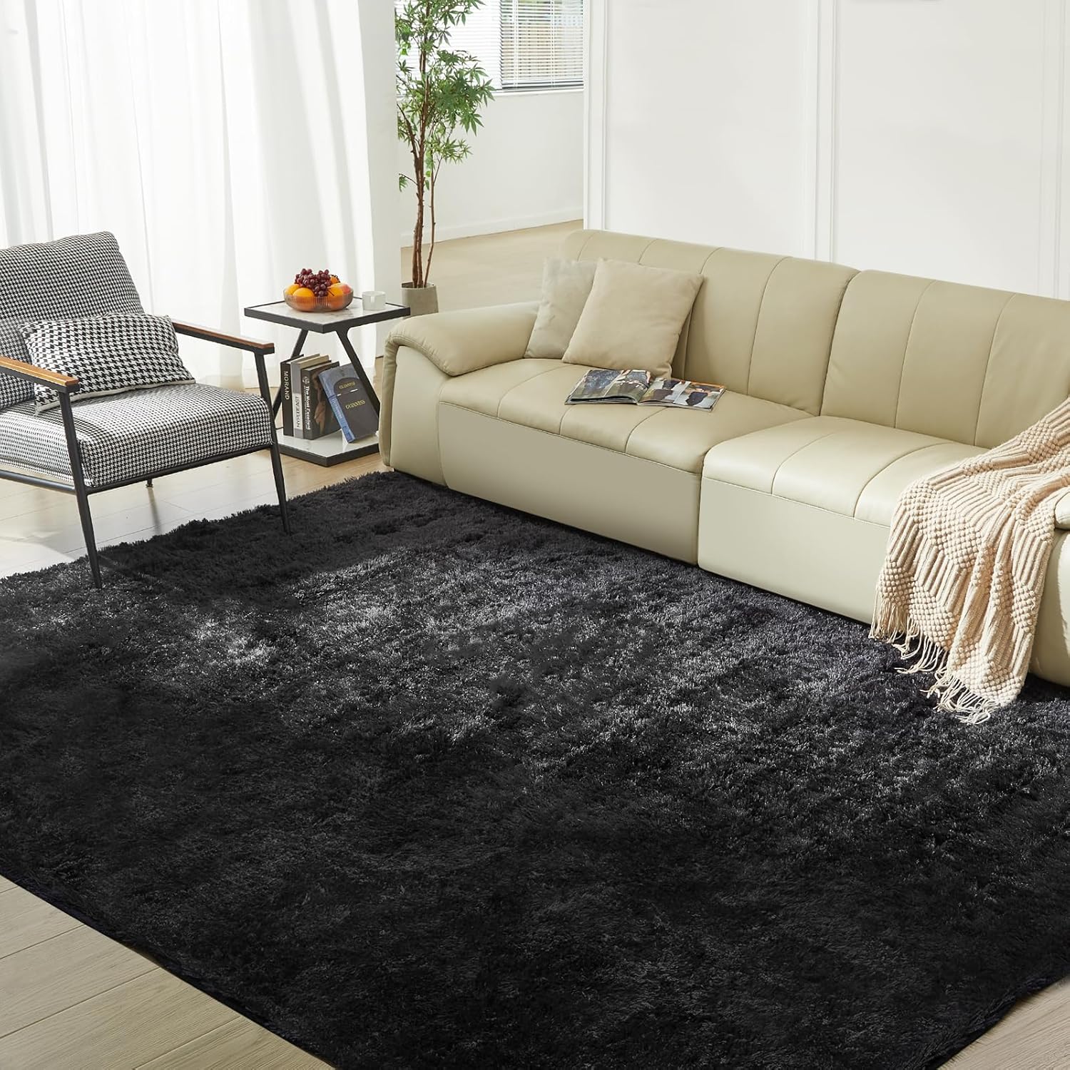 Extra Large Shag Rug, 9x12 Ultra Soft Indoor Modern Area Rugs for Living Room, N...