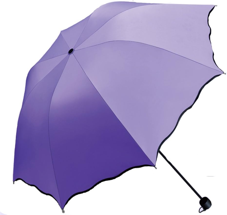 Maibar Sun Umbrella Ladies UV Parasol Umbrellas for women Folding Parasol Waterp...