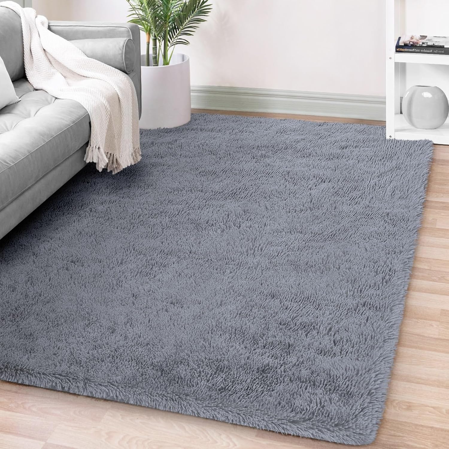 FVVRAX Area Rugs Living Room Rug, Soft Fluffy Shag...