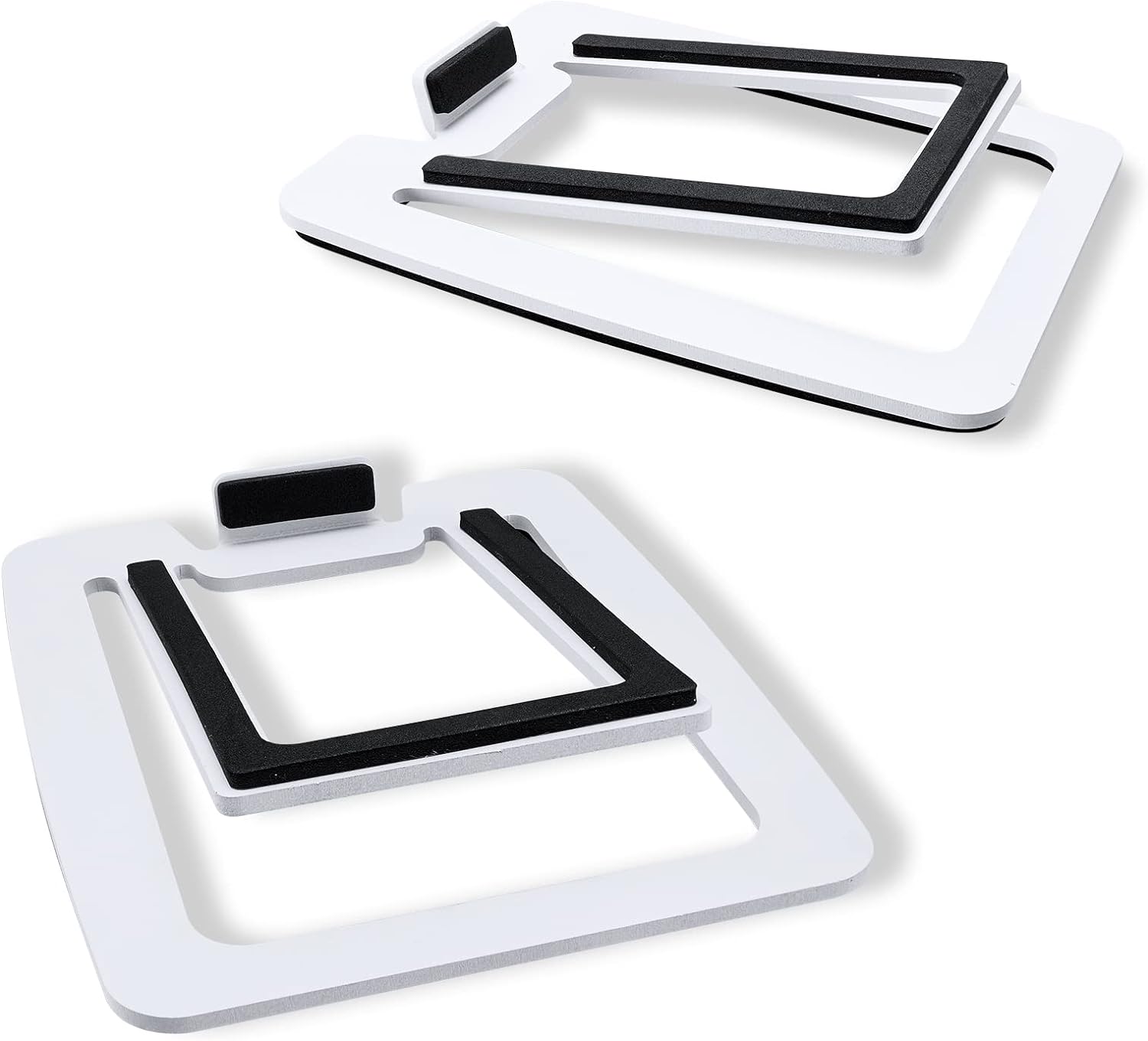 Sanyun SW601 Metal Desktop Speakers Stands for Compact 2''-3'' Speakers, Tilted...