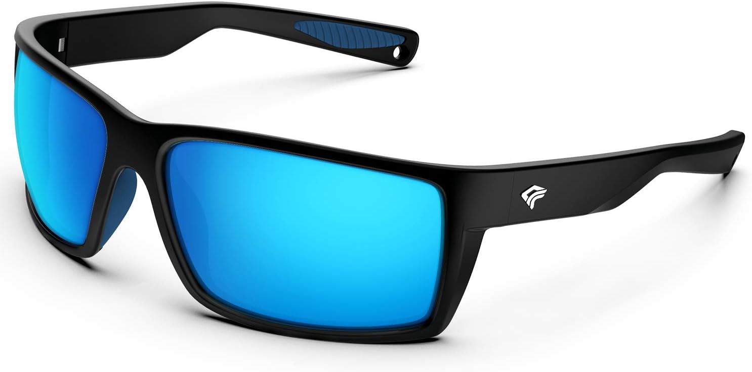 TOREGE Sports Polarized Sunglasses for Men Women Flexible Frame Cycling Running...