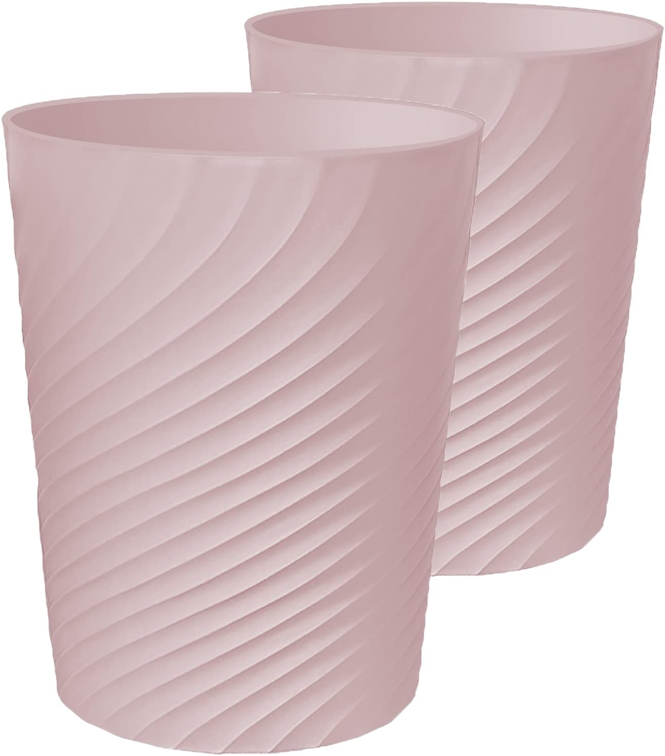 DAJITRE 1.8 Gallon Small Trash Can Wastebasket Recycling Bin Slim Profile for Co...