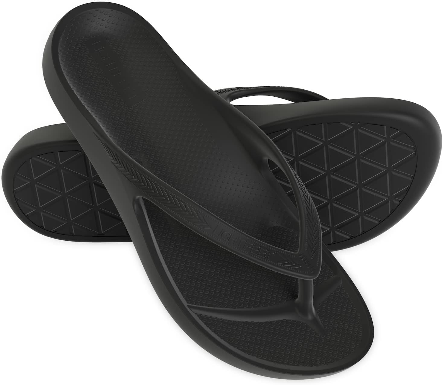 LightFeet Arch Support Flip Flops | Unisex Plantar Fasciitis Slippers |Made by A...