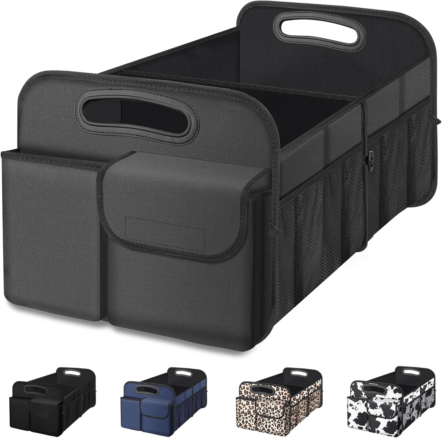 Femuar Car Trunk Organizer, Car Storage Organizer with Large Capacity Waterproof...