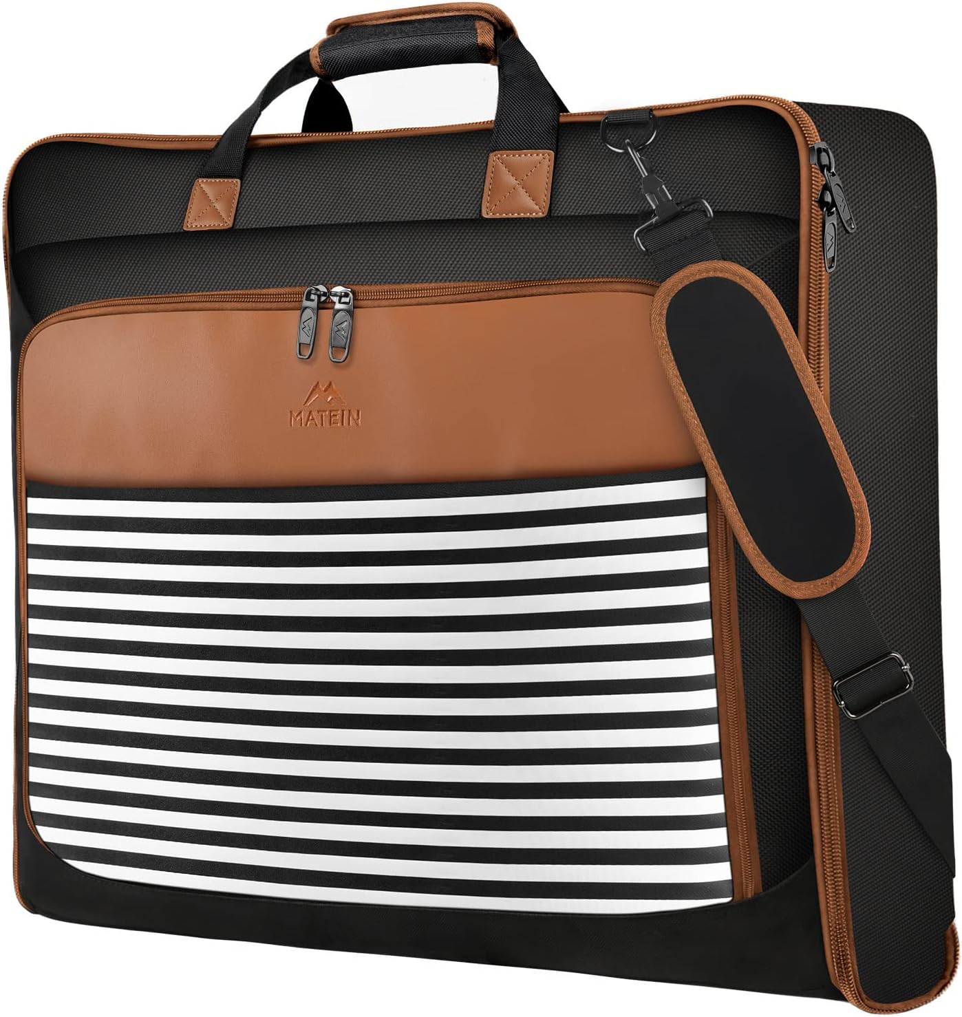 MATEIN Suit Carry On Garment Bags for Travel, Suit Bag with Detachable Adjustabl...