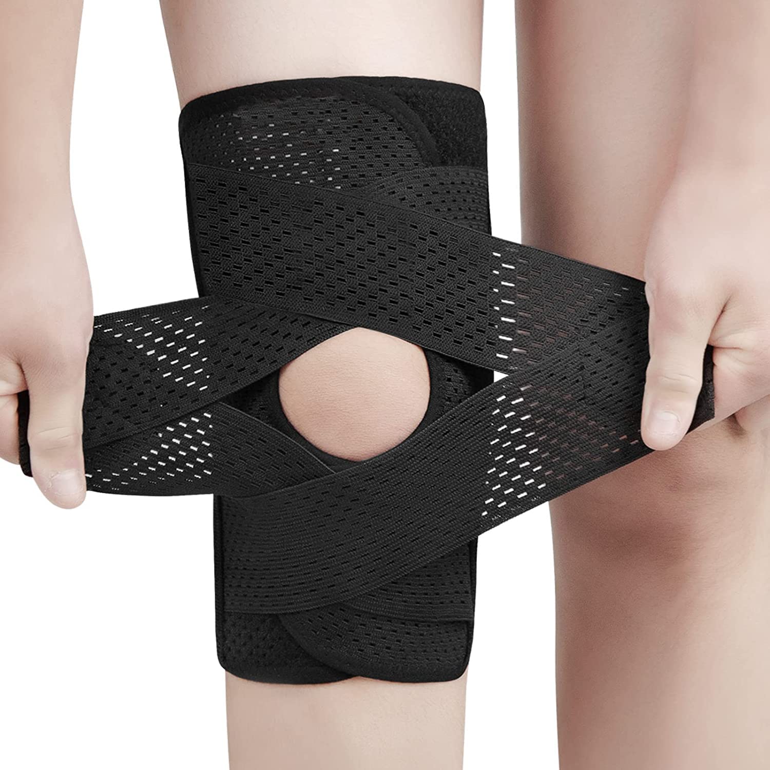 Knee Support for Women/ Men Knee Brace for Knee Pain Adjustable Knee Compression...
