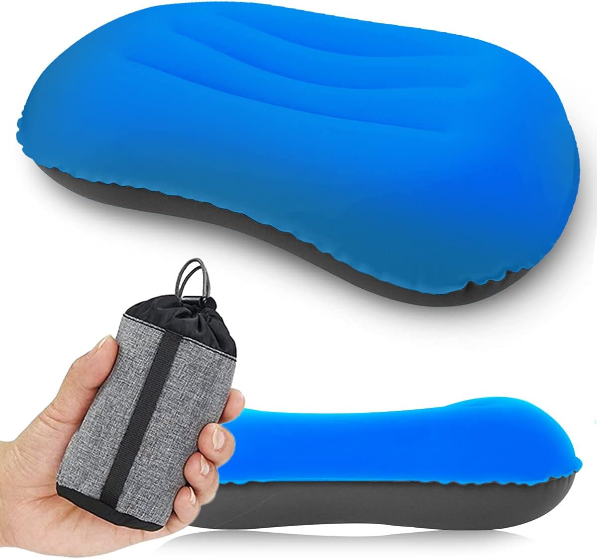 Rantizon Ultralight Camping Pillow, Compressible, Compact, Comfortable, Ergonomi...