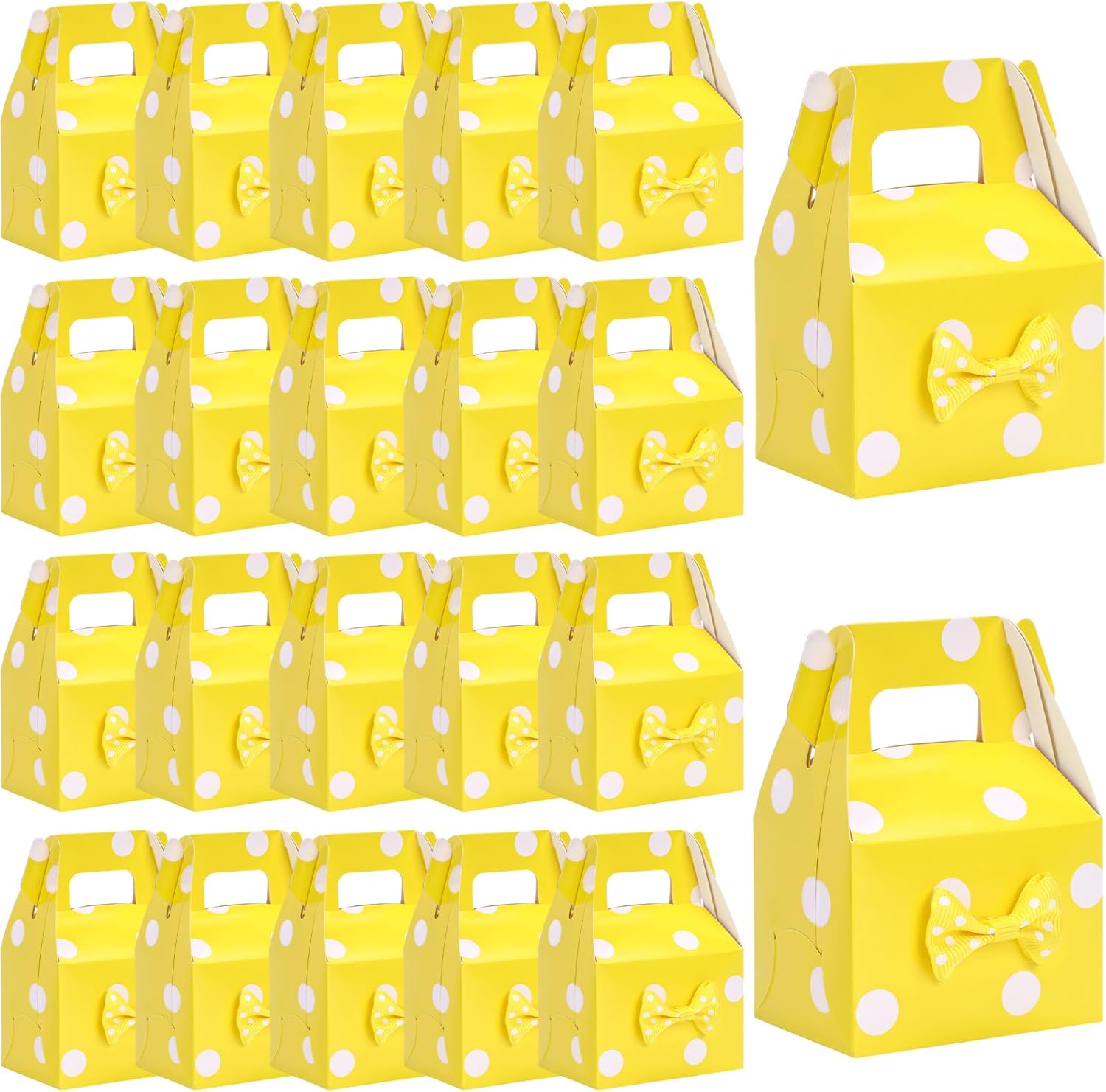 VGOODALL 30PCS Assorted Colours Cardboard Lunch Takeaway Birthday Wedding Carry...