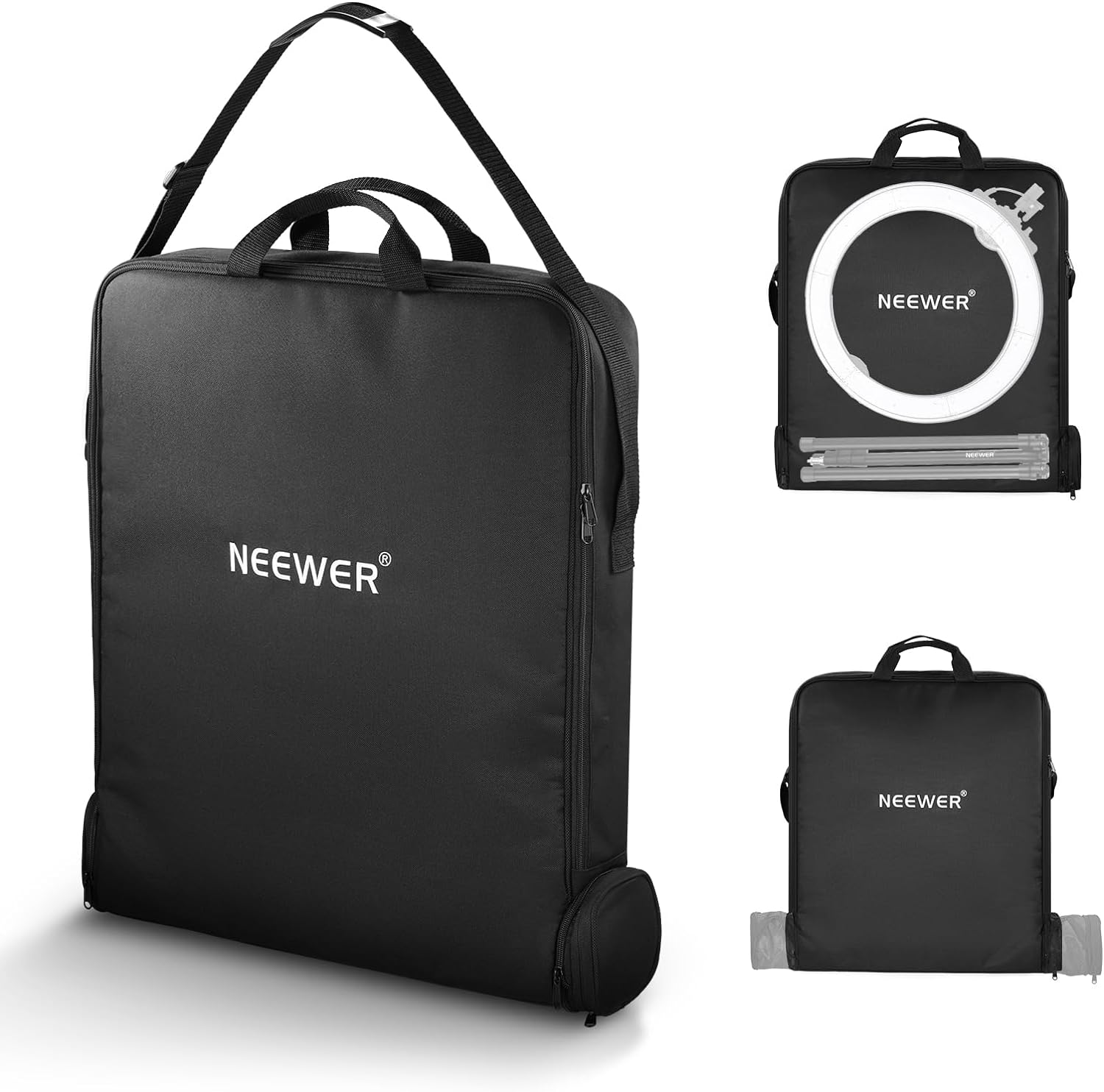 NEEWER 18" Ring Light Carrying Bag with Separate Storage Bag Expandable for 30.7...