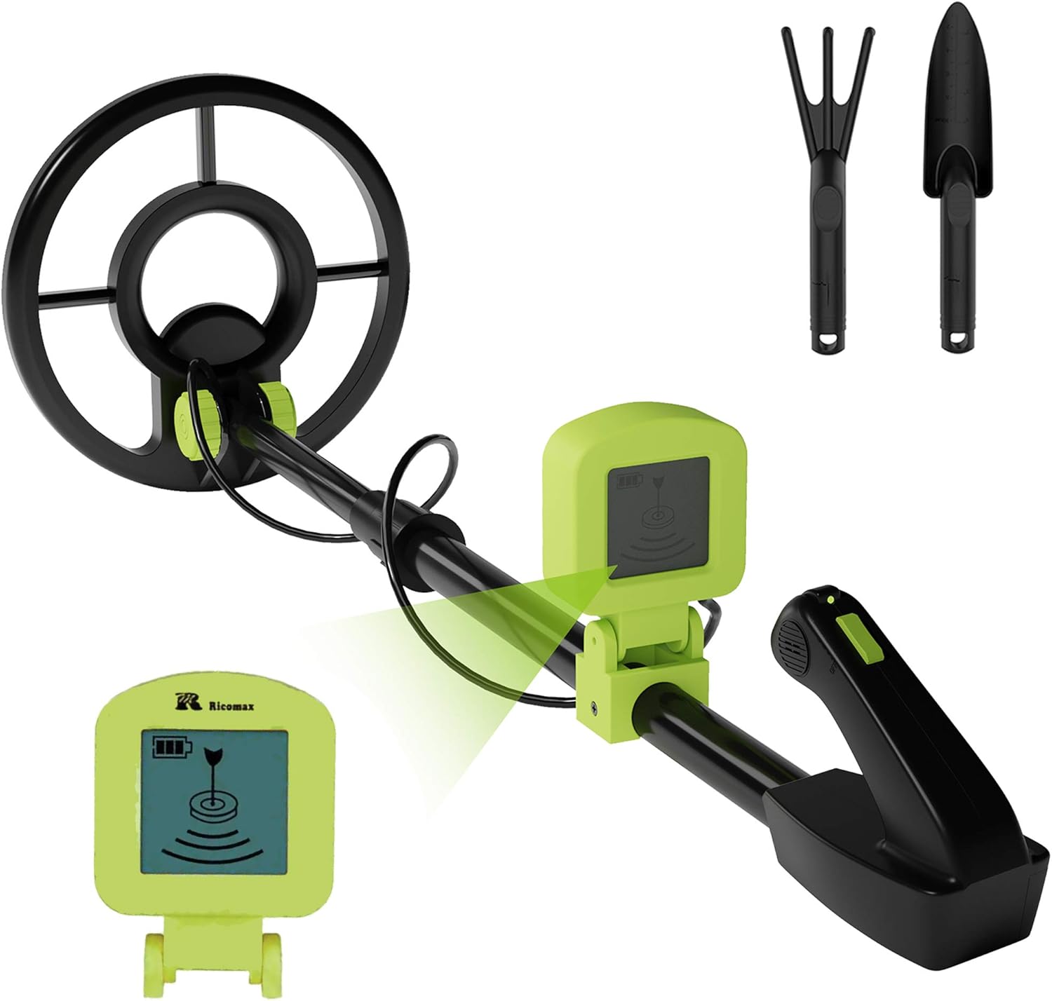 RM RICOMAX Metal Detector for Kids - Kids Metal Detector with LCD Display & Buzz...
