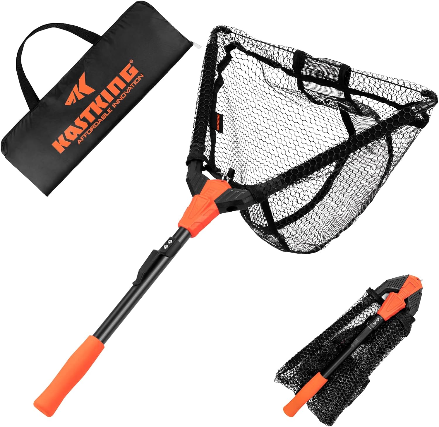 KastKing Pontus Fishing Net, Special Fish Landing Net, Foldable and High-Quality...