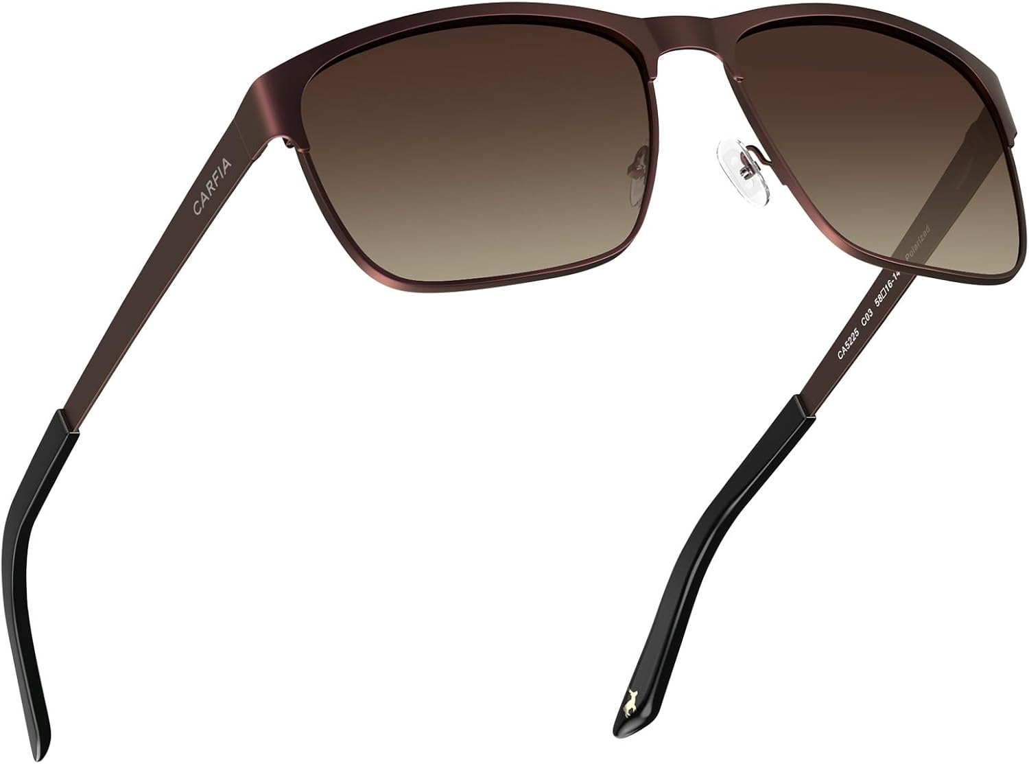 CARFIA Metal Mens Sunglasses Polarized UV400 Protection for Driving Fishing Hiki...