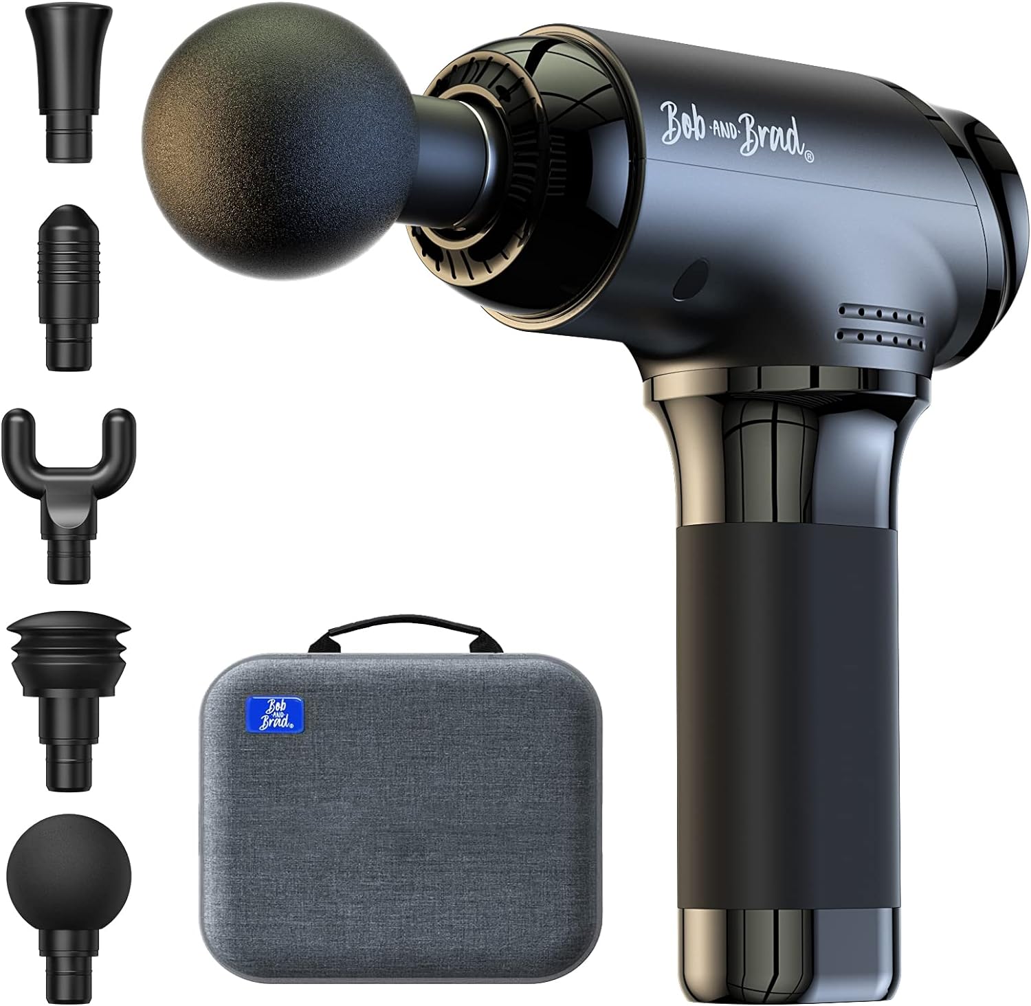 BOB AND BRAD T2 Massage Gun, Percussion Muscle Massage Gun Deep Tissue with 10MM...