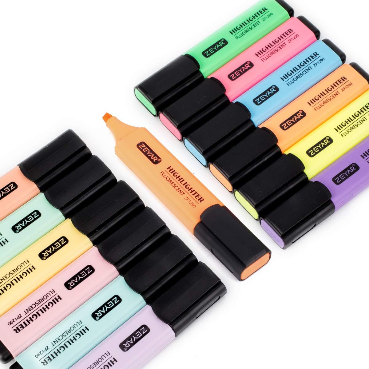 ZEYAR Highlighter, Chisel Tip Marker Pen, AP Certi...